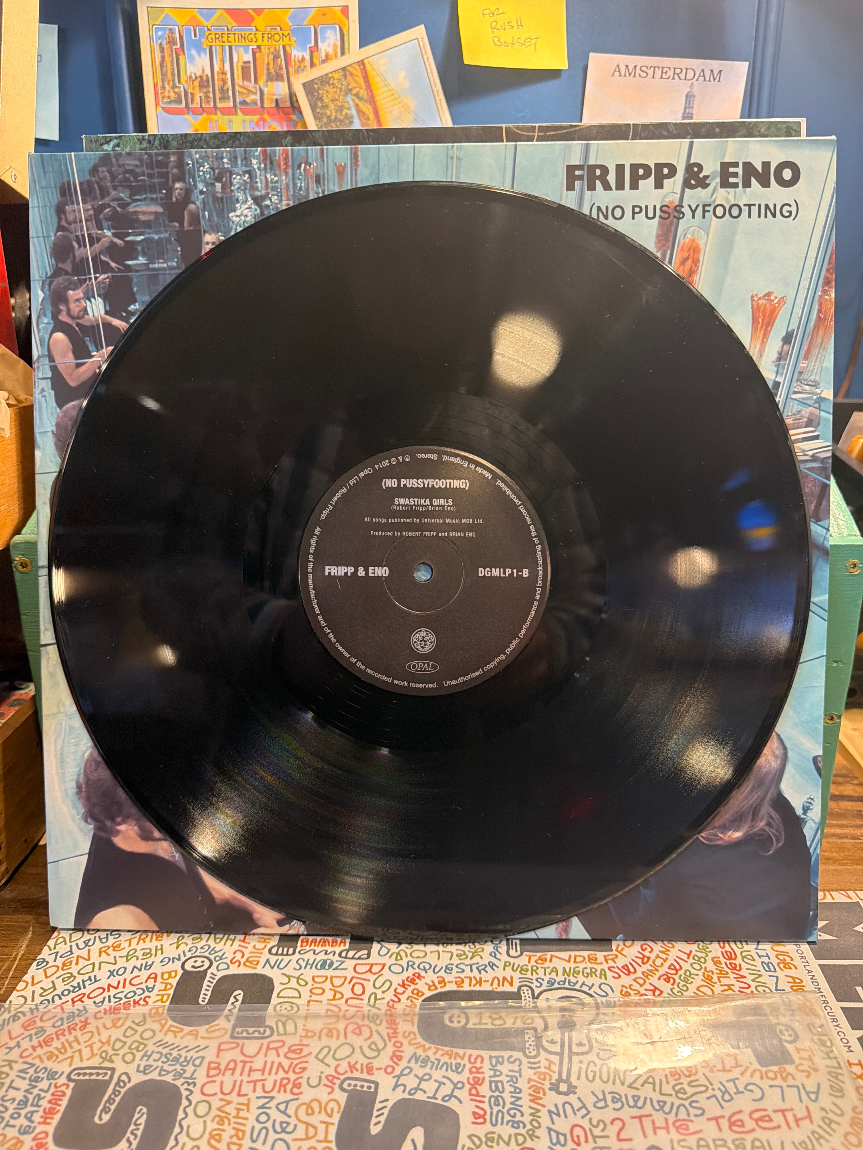 Fripp & Eno- (NO PUSSYFOOTING)