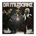 Album cover for 'Da Muzicianz' featuring three individuals with a pen graphic.