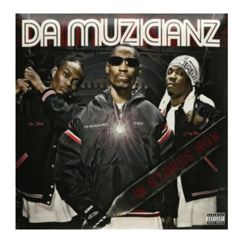 Album cover for 'Da Muzicianz' featuring three individuals with a pen graphic.