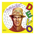 golfer on cover of devo are we not men