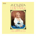 Album cover of 'Joleen' by Dolly Parton featuring a portrait of Dolly Parton on a yellow background.