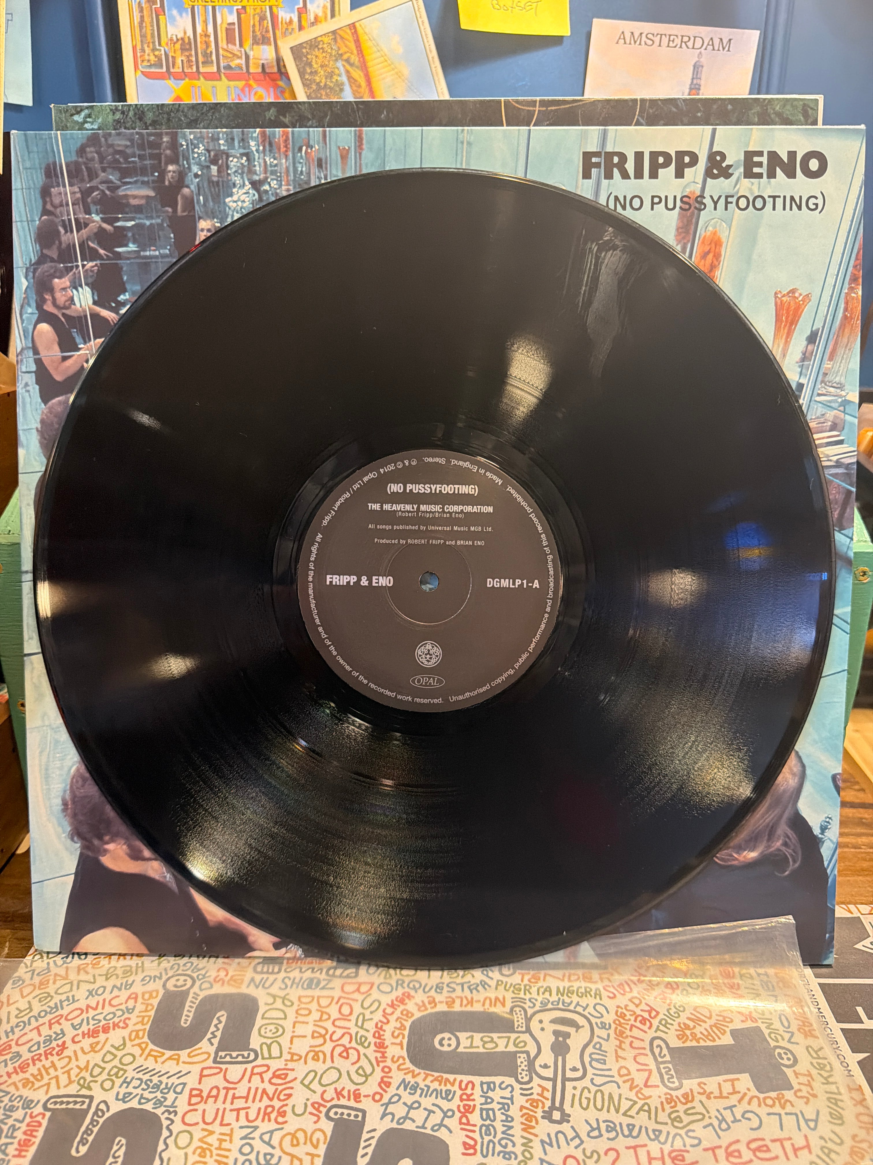Fripp & Eno- (NO PUSSYFOOTING)