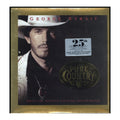 George Strait 'Pure Country' 25th Anniversary album cover, sealed in shrink wrap with a gold border.