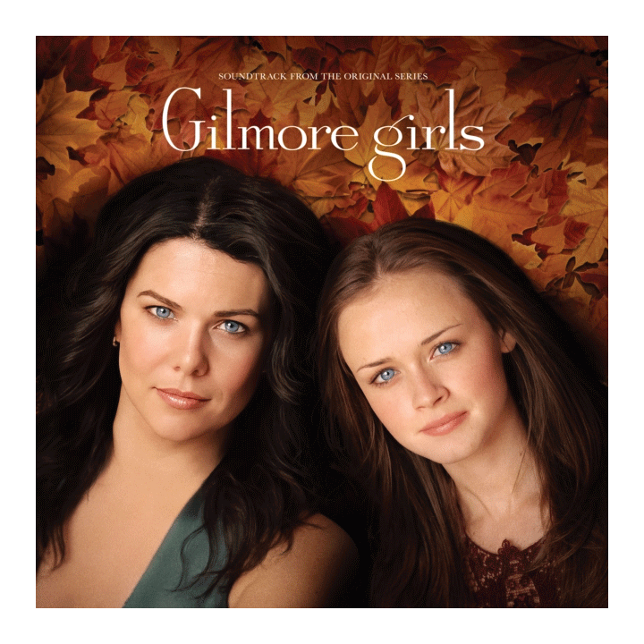 picture of gilmore girls on leaves