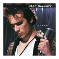 Album cover featuring a person holding a microphone with 'Jeff Buckley Grace' text.