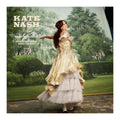 Album cover with a person in a gold and white dress against a garden background, featuring the text 'Kate Nash'.