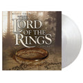 lord of the rings themes album cover with white record coming out