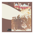 Album cover of Led Zeppelin II with band members and cloud design