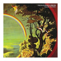 fantasy scene with rainbow and birds