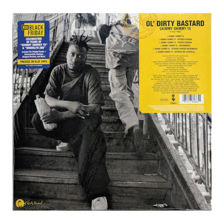 ol' dirty bastard shimmy shimmy ya single cover