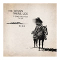 Album cover for 'The Outlaw Cherie Lee & Other Western Tales' featuring a black ink sketch of a cowboy on a horse against a textured beige parchment-like background.