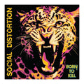 leopard black light poster look social distortion born to kill