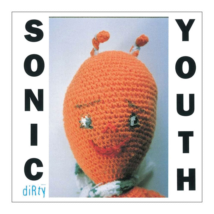 crocheted doll alien sonic youth dirty album cover