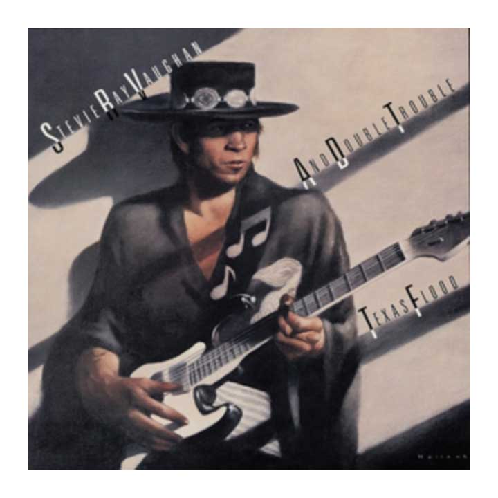 Album cover featuring a person playing guitar with text overlay