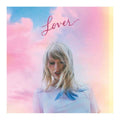 taylor swift with pink cloud background. word over written on top