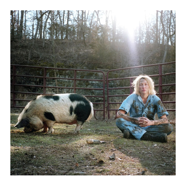 girl with pig