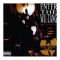 Album cover for 'Enter the Wu-Tang 36 Chambers' featuring Wu-Tang Clan members and logo.