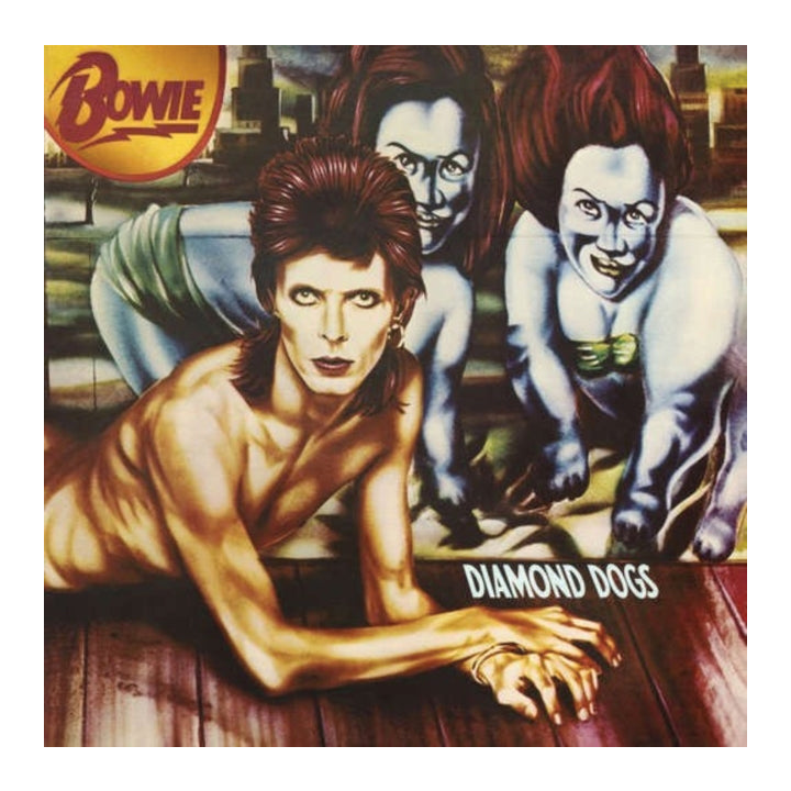 David Bowie Diamond Dogs vinyl record cover